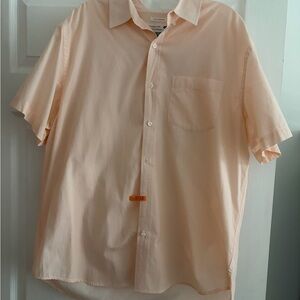Old Navy Men's Light Peach Button Down Shirt